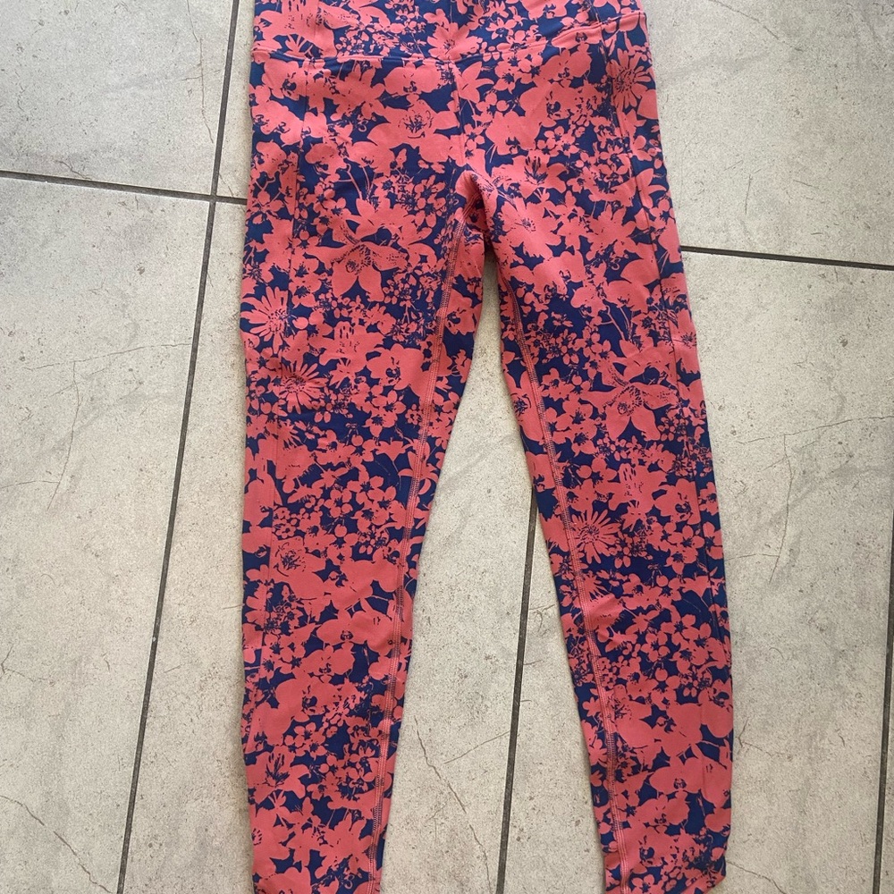 Lululemon Floral Leggings size 6